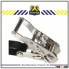 2" Long Wide Handle Stainless Steel Ratchet Tie Down
