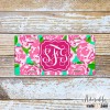 Monogrammed Lilly Pulitzer Inspired License Plate