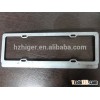 zinc die casting license plate frame
