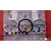 350mm Painted Coloured JDM steering wheel Car Steering Wheel wood steering wheel
