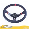 2016 new arrival Performance Real Leather Good Racing Steering Wheel Car