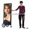 J2B-298 New media Led backpack magazine advertising with high bright LED light