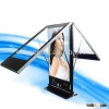 55" Double sided screen for network advertising display totem