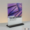 A5 tabletop advertising acrylic sign holder