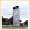 Gas station led pylon sign