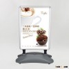 Waterbased wind resistent heavy duty forecout pavement sign