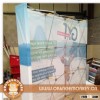 Adevertising Velcro Pop Up Display Stand, Fabric Pop Up Banner for Trade Show