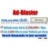 Ad Blaster service