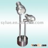 Stainless steel desk lamp without bulb