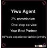yiwu fashion jewelry in futian market sourcing agent