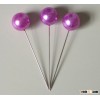 Pearl head pins