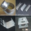 Stainless steel or aluminum angle processing or other decorative cut off pieces