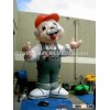 inflatable old man
