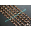 versatile assorted colors aluminum chain curtain for trade show decorative