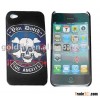 Amusing Skull pattern back cover for iphone 4 - (GF-IPH4-BC10