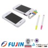 5 in 1 iphone shape highlighter pen set for shop decoration design in business service