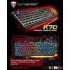 MotoSpeed K70 USB Wired Gaming Keyboard 7 Color Backlit for XP PC