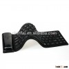 CE ROHS FCC Flexible Keyboard Silicone Bluetooth keyboard For iPad,PC,laptop,desktop wireless keyboa