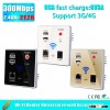 300Mbps in Wall AP Router Wireless for hotel WiFi project, support PoE, VLAN and Access Controller S