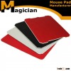 Aluminum polishing mouse pad with logo printed