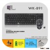2.4Ghz Wireless Keyboard and Mouse Combos Fantech WK-891 Good Quality