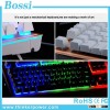 104 keys Hot Selling Multimedia Keyboard multi-color backlight gaming keyboards with floating Keycap