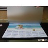 2016 custom rubber desk pad/desk mat with calendar