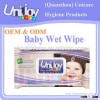 Hot Selling Made In China Super Soft baby wet wipes 72pcs