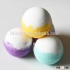 premium double color ice cream bath bomb for Christmas gift