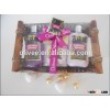 Hotsale bath gift set with shower gel,body lotion and soap