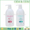 750ml hydrating & repairing bath shower body wash skin whitening shower gel with pump bottle