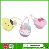 Customized Cartoon FDA Approved 30ML Round Shape Silicone Hand Sanitizer Holder