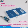 Handheld electroporation/mesotherapy/electroosmosis beauty machine
