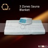 Home use 3 zones far infrared sauna blanket