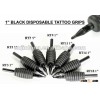 Cheap High Quality Disposable Black Rubber Plastic Tattoo Grip