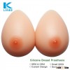 100% pure adhesive silicone breast prosthesis one piece silicone breast forms