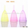 Eco-friendly FDA Approved Reusable Women Health Care Silicone Menstrual Cups