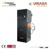 Wallmountable sanitary napkin incinerator/destroyer/disposal machine
