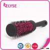 Professional custom plastic ceramic detangling hair brush with spray pump