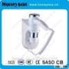 Honeyson 1600W Professional Wall Mounted Hair Dryer for Hotel