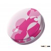 Colorless powder preventing smeard makeup by using after liquid foundation