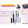 2016 Deluxe design beauty care electric pen-shape design heated eyelash curler with light