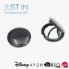 Black Plastic Cosmetic Mirror Compact Mirror Pocket Mirror