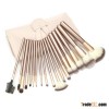 18pcs Foundation blush Liquid Kabuki champagne makeup brushes for dresser