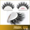Private label 2016 new style 3D 100% real siberian mink strip eyelashes 3D mink lashes lilly mykonos