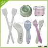 2015 high quality plastic mini cosmetic mask spatula spoon with cheapest price