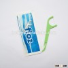 New design individual wrapper plastic dental floss picks 1CM-2CM