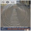 Anping factory 450mm coil diameter concertina razor wire razor blade barbed wire low price with ISO9