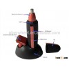 Mini and elegant design battery power supply electric waterproof hair remover nose hair trimmer