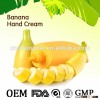 The banana shape moderate and moisturizing hand Cream